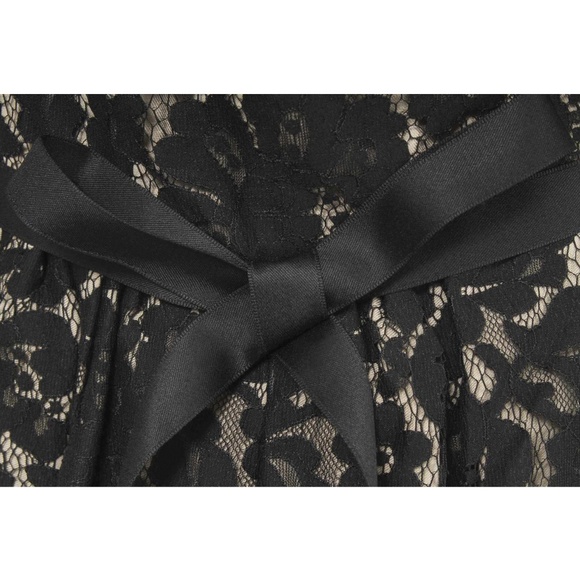 ROBERT RODRIGUEZ x Target Black Lace Strapless Fit & Flare Party Dress NWT - Picture 6 of 7